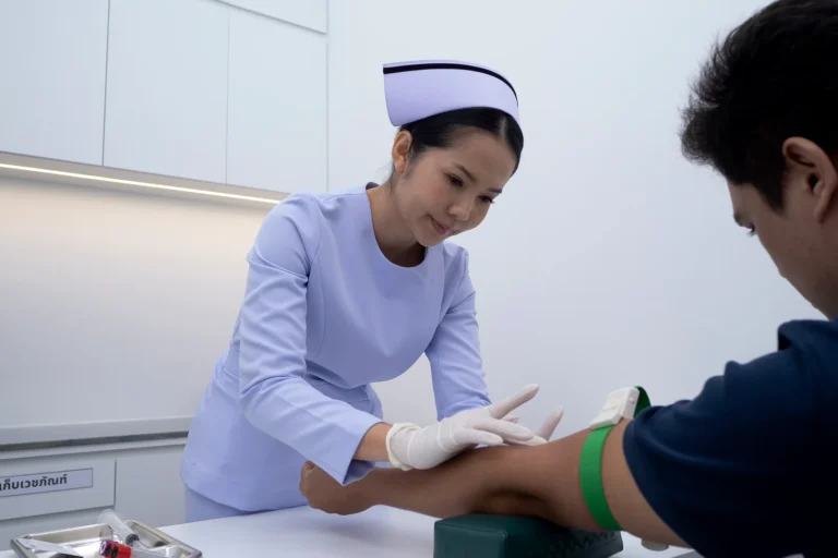 Sterile blood draw for comprehensive baseline labs